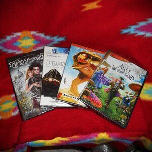 Lot of 4 Assorted Johnny Depp Movies on DVDs  *Brand New! *Sealed!
